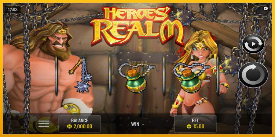 Heroes Realm dirua lortzeko joko-makina, irudia 2