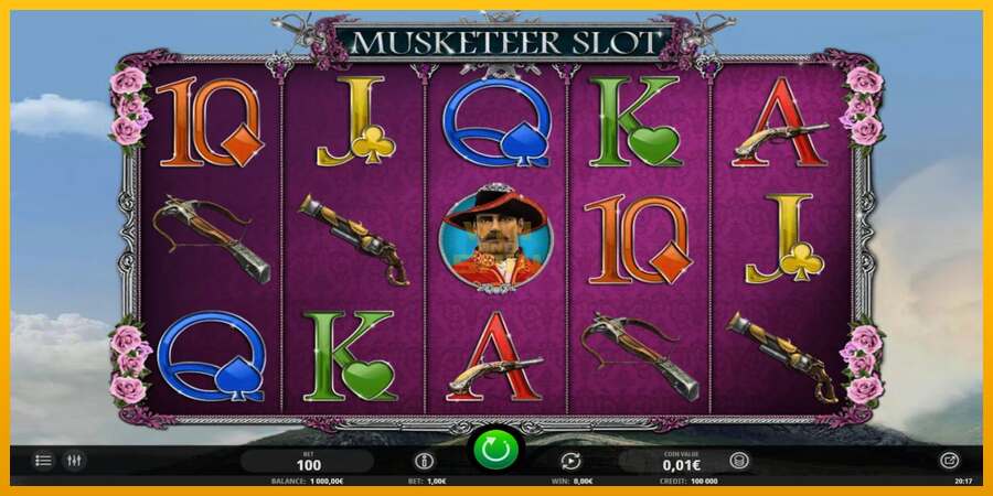 Musketeer Slot dirua lortzeko joko-makina, irudia 2