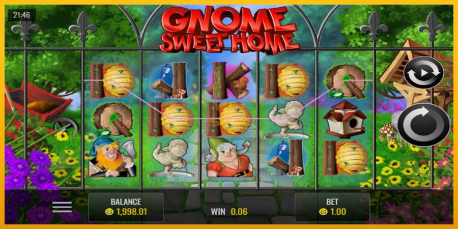 Gnome Sweet Home dirua lortzeko joko-makina, irudia 2