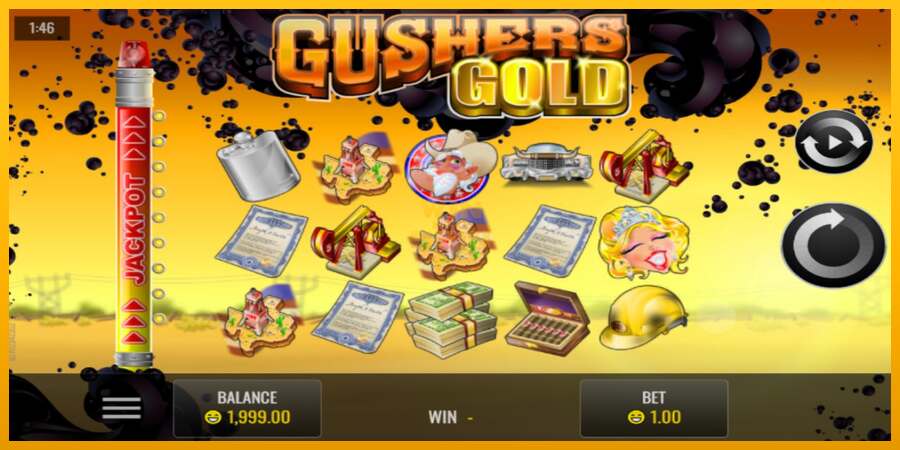 Gushers Gold dirua lortzeko joko-makina, irudia 1