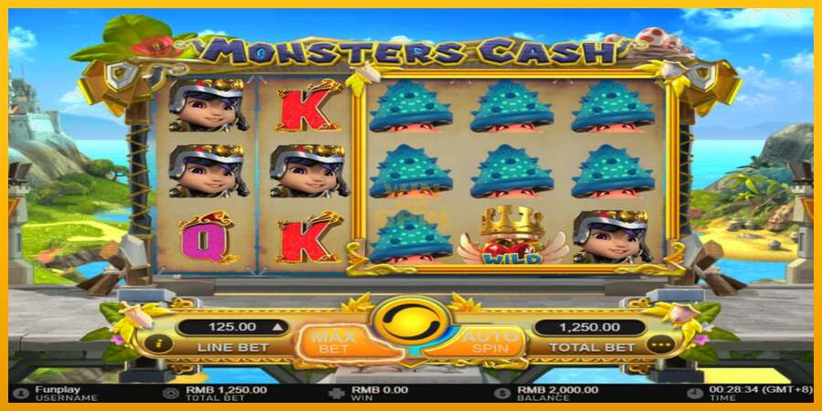 Monsters Cash dirua lortzeko joko-makina, irudia 3