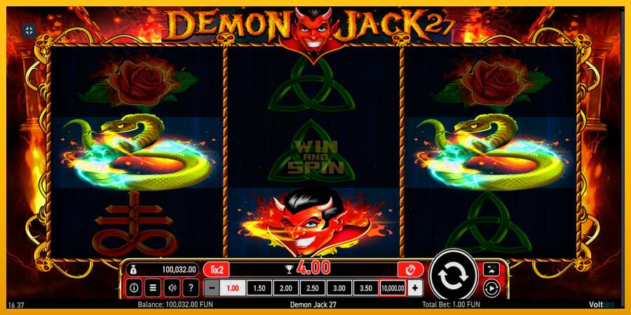 Demon Jack 27 dirua lortzeko joko-makina, irudia 6