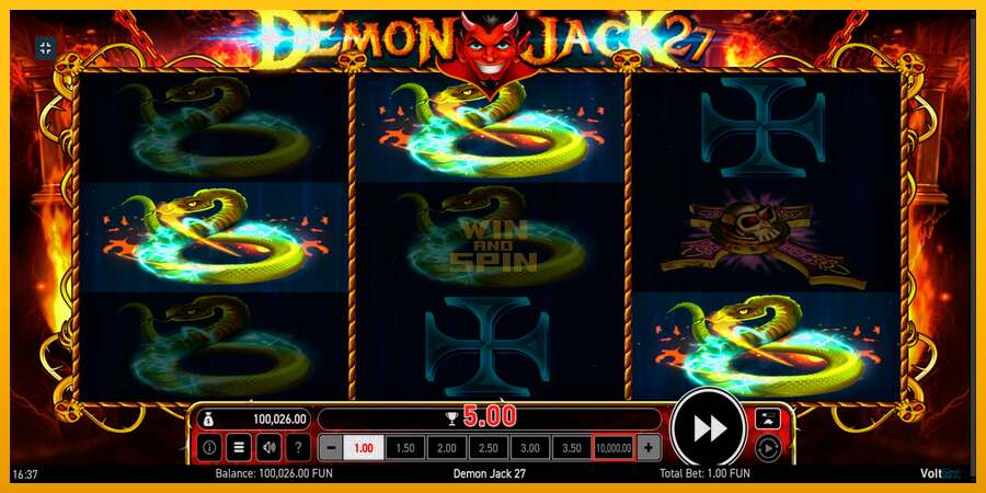 Demon Jack 27 dirua lortzeko joko-makina, irudia 7