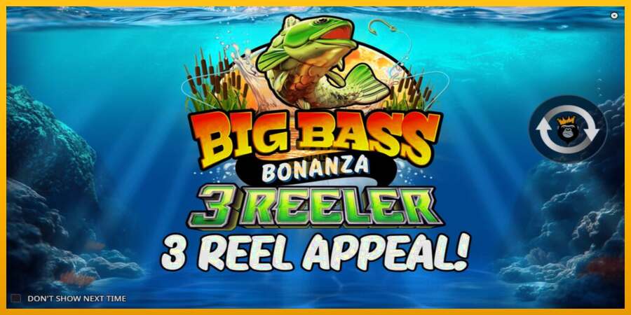 Big Bass Bonanza 3 Reeler dirua lortzeko joko-makina, irudia 1