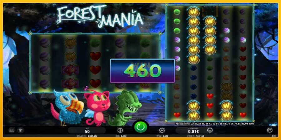 Forest Mania dirua lortzeko joko-makina, irudia 3