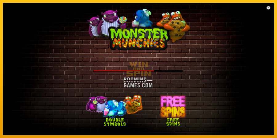 Monster Munchies dirua lortzeko joko-makina, irudia 1