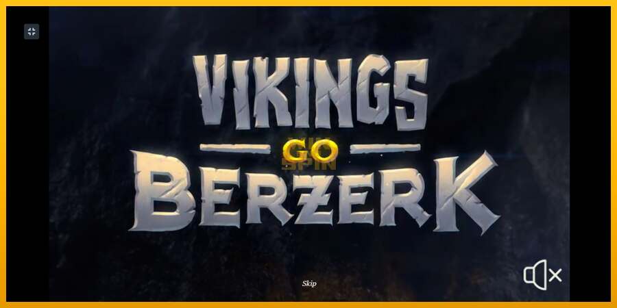 Vikings go Berzerk dirua lortzeko joko-makina, irudia 1