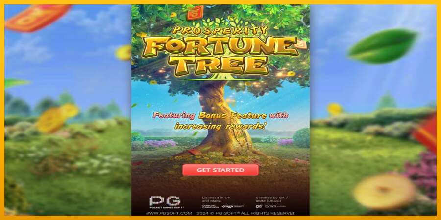 Prosperity Fortune Tree dirua lortzeko joko-makina, irudia 1