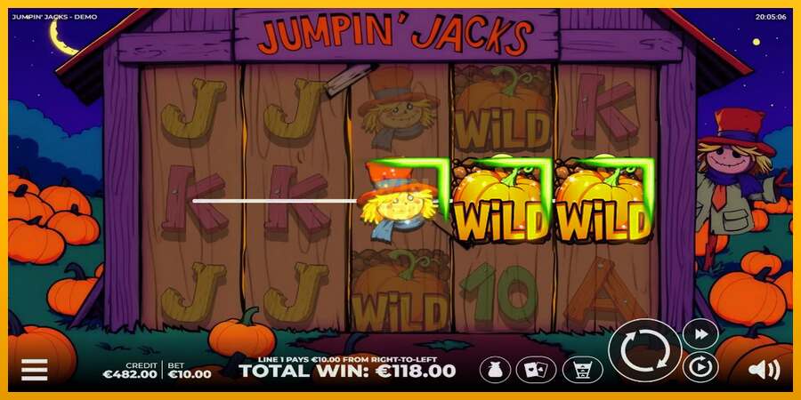 Jumpin Jacks dirua lortzeko joko-makina, irudia 4