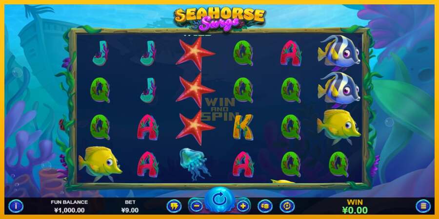 Seahorse Surge dirua lortzeko joko-makina, irudia 1