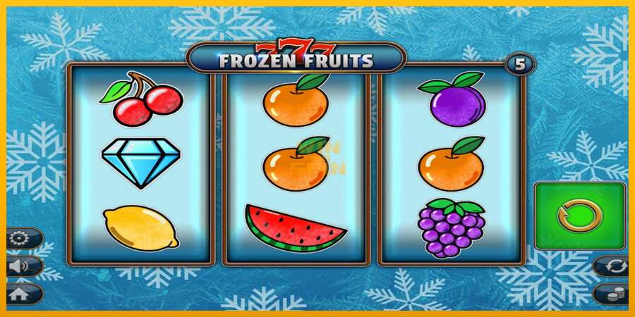 777 Frozen Fruits dirua lortzeko joko-makina, irudia 1