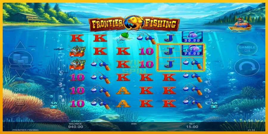 Frontier Fishing dirua lortzeko joko-makina, irudia 4