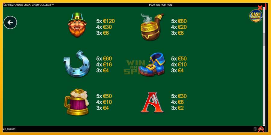 Leprechauns Luck Cash Collect Megaways PowerPlay Jackpot dirua lortzeko joko-makina, irudia 5