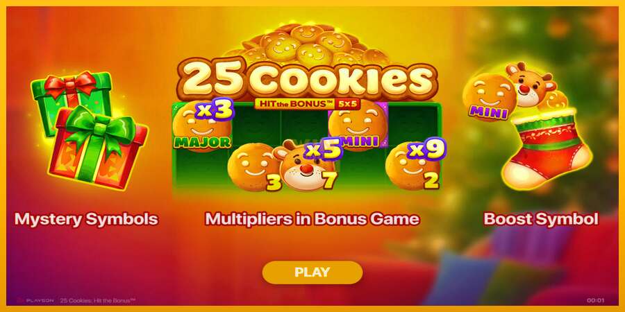 25 Cookies: Hit the Bonus dirua lortzeko joko-makina, irudia 1