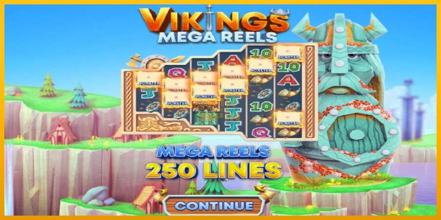 Vikings Mega Reels dirua lortzeko joko-makina, irudia 1