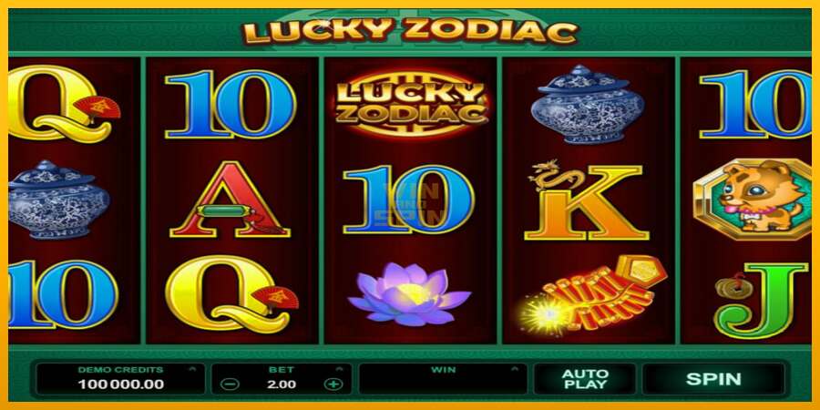 Lucky Zodiac dirua lortzeko joko-makina, irudia 2