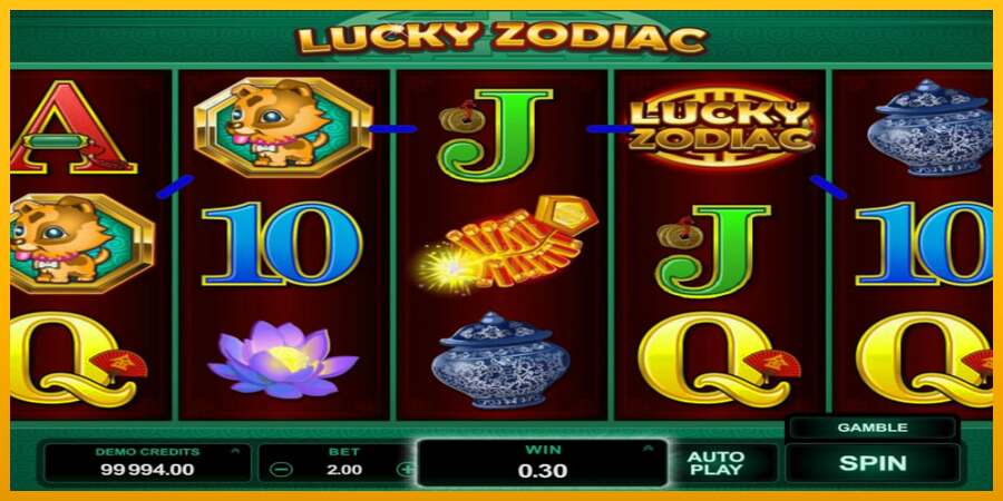 Lucky Zodiac dirua lortzeko joko-makina, irudia 3