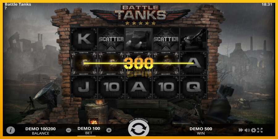 Battle Tanks dirua lortzeko joko-makina, irudia 3