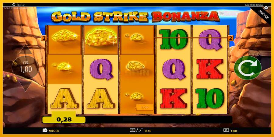 Gold Strike Bonanza dirua lortzeko joko-makina, irudia 7