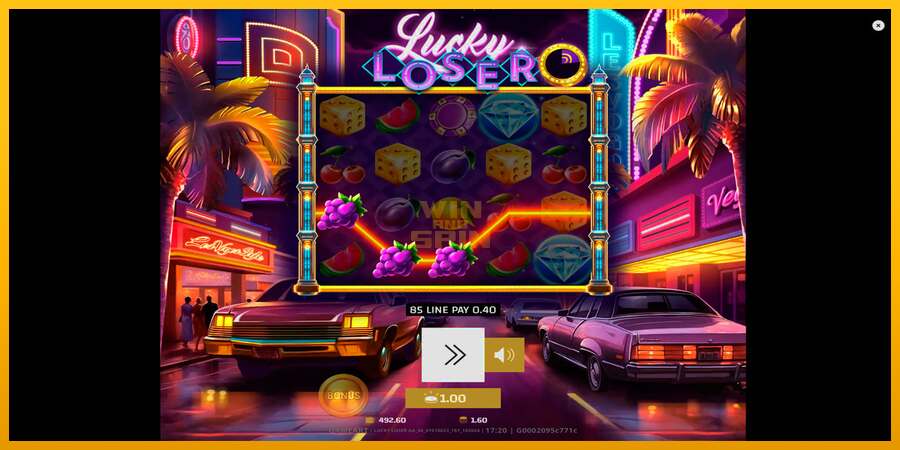 Lucky Loser dirua lortzeko joko-makina, irudia 2