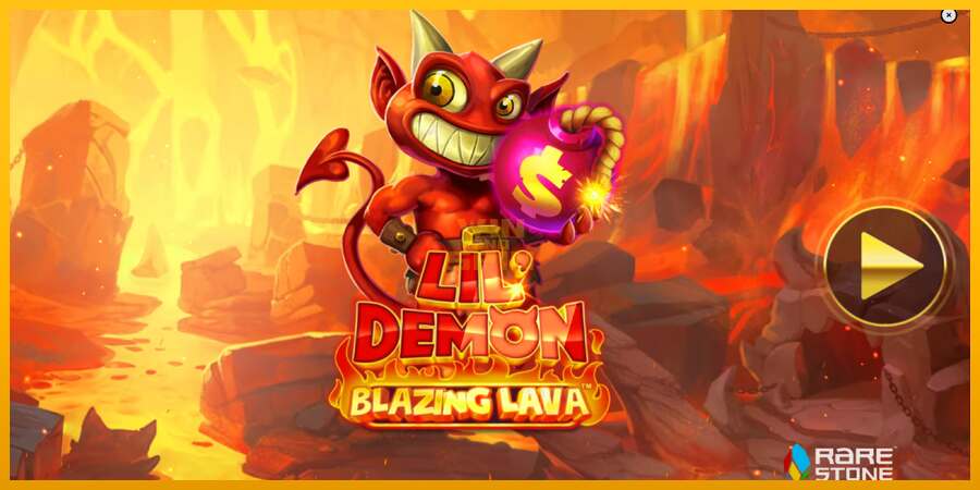 Lil Demon Blazing Lava dirua lortzeko joko-makina, irudia 1