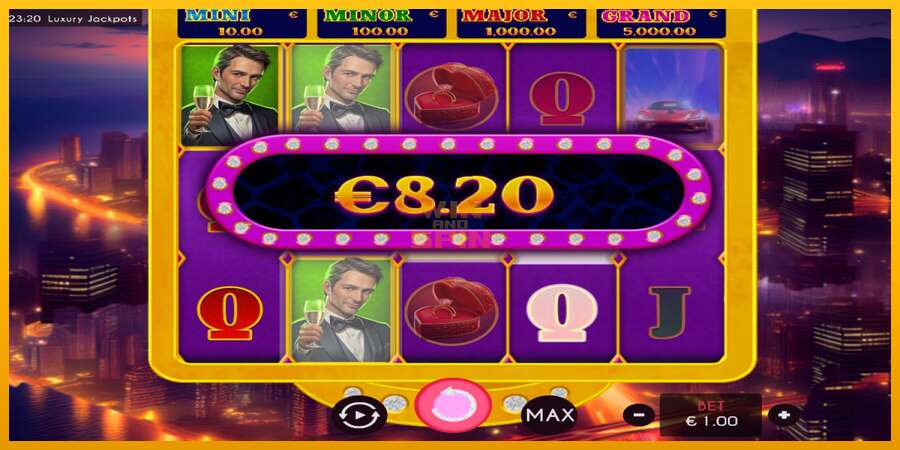 Luxury Jackpots dirua lortzeko joko-makina, irudia 2