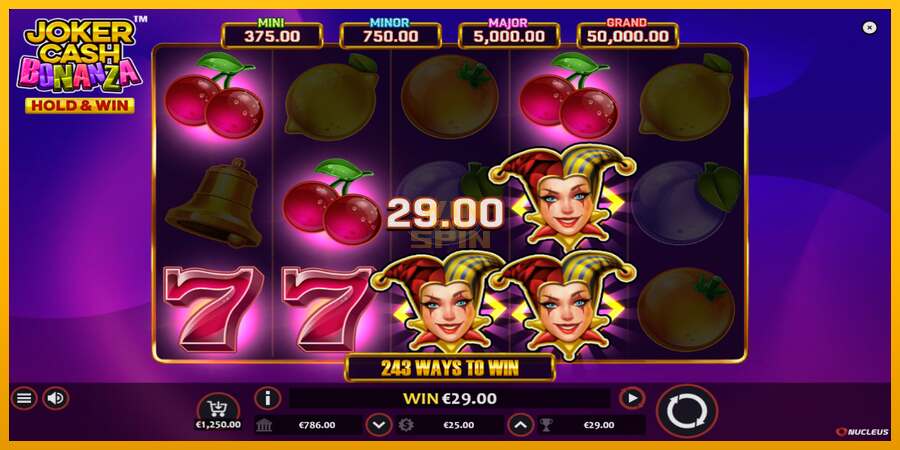 Joker Cash Bonanza - Hold & Win dirua lortzeko joko-makina, irudia 4