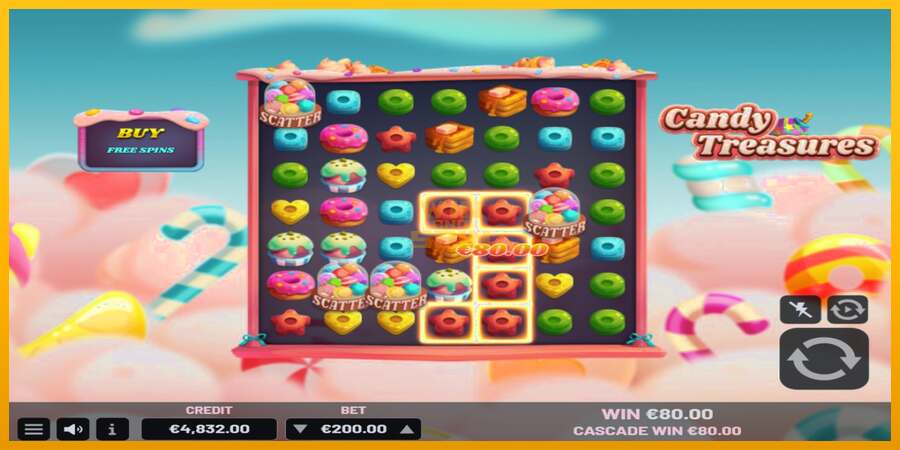 Candy Treasures dirua lortzeko joko-makina, irudia 3