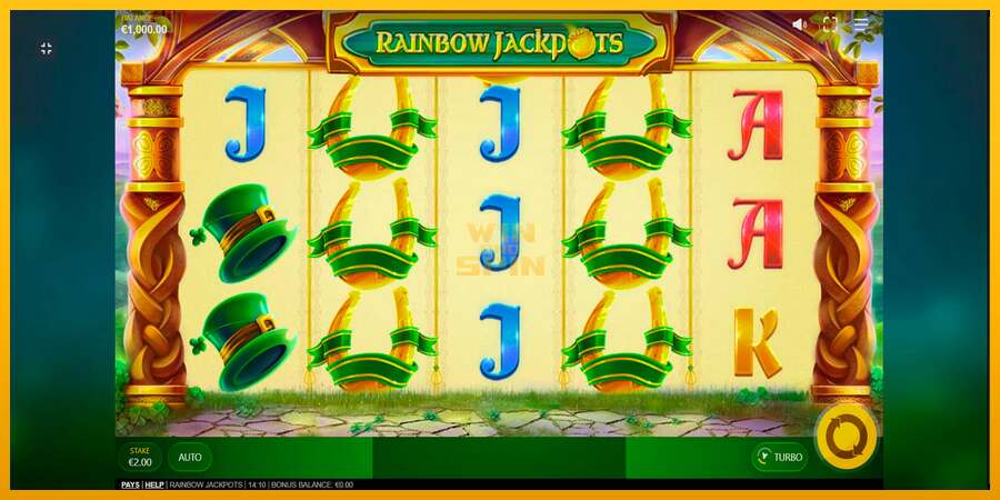 Rainbow Jackpots dirua lortzeko joko-makina, irudia 1