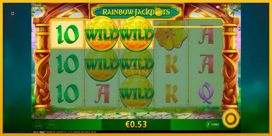 Rainbow Jackpots dirua lortzeko joko-makina, irudia 2