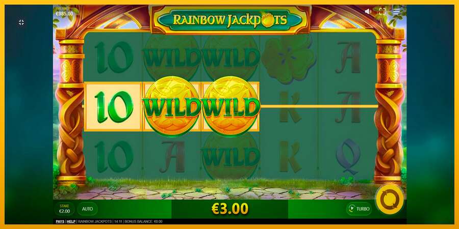 Rainbow Jackpots dirua lortzeko joko-makina, irudia 3