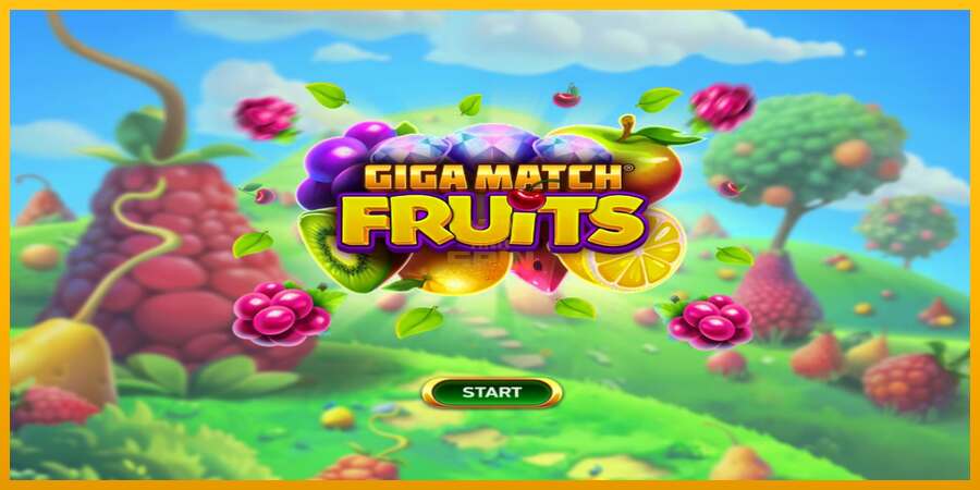 Giga Match Fruits dirua lortzeko joko-makina, irudia 1