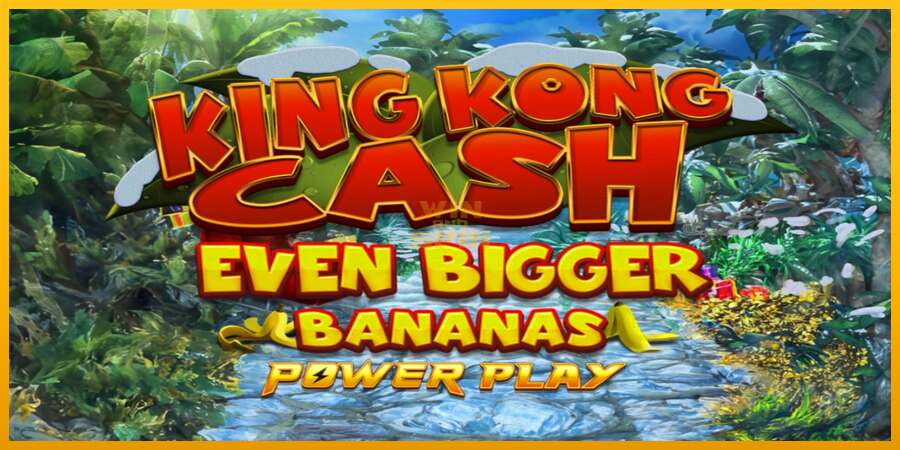 King Kong Cash Even Bigger Bananas Power Play dirua lortzeko joko-makina, irudia 1