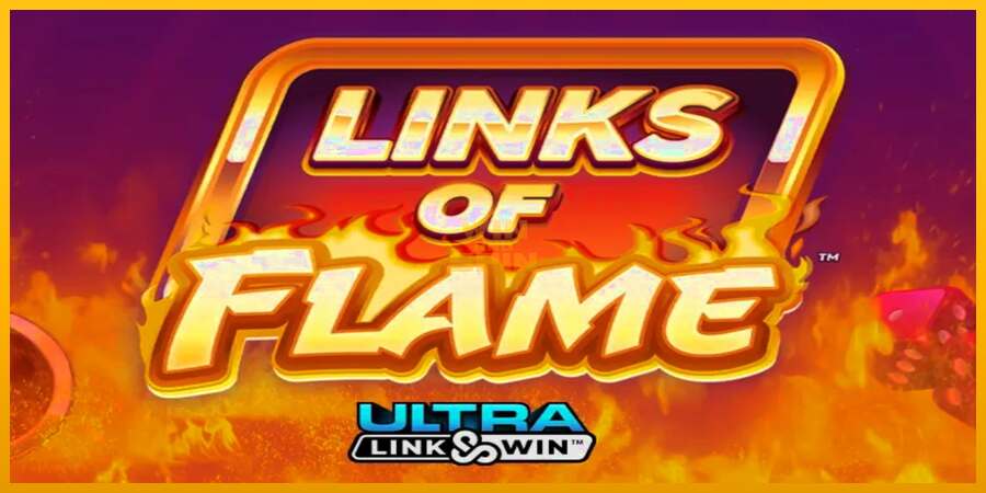 Links of Flame dirua lortzeko joko-makina, irudia 1