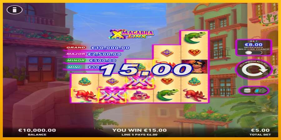 Macabra Linx PowerPlay Jackpot dirua lortzeko joko-makina, irudia 3