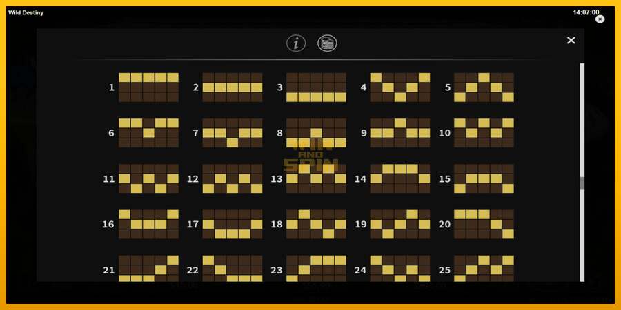 Wild Destiny dirua lortzeko joko-makina, irudia 7