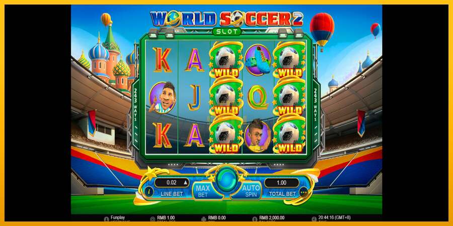 World Soccer Slot 2 dirua lortzeko joko-makina, irudia 1