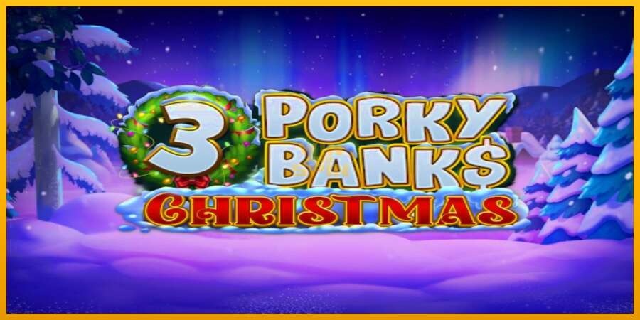 3 Porky Banks Christmas dirua lortzeko joko-makina, irudia 1