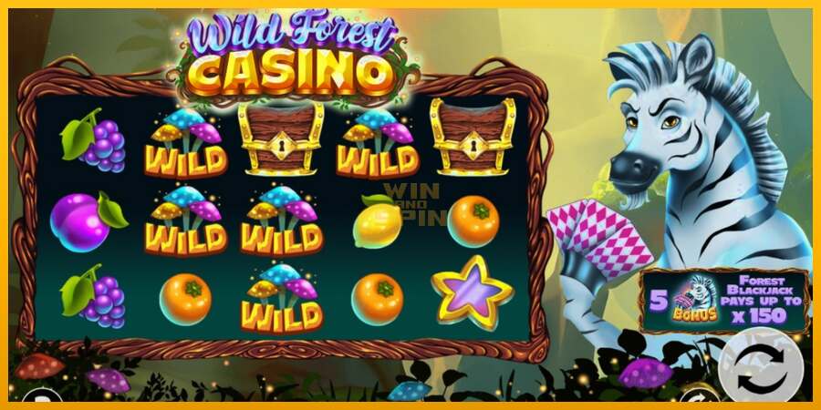 Wild Forest Casino dirua lortzeko joko-makina, irudia 1