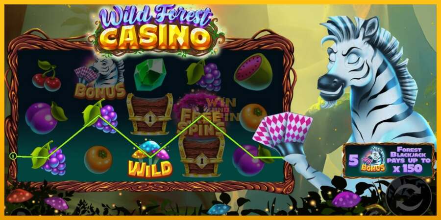 Wild Forest Casino dirua lortzeko joko-makina, irudia 2