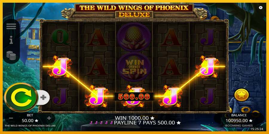 The Wild Wings of Phoenix Deluxe dirua lortzeko joko-makina, irudia 4