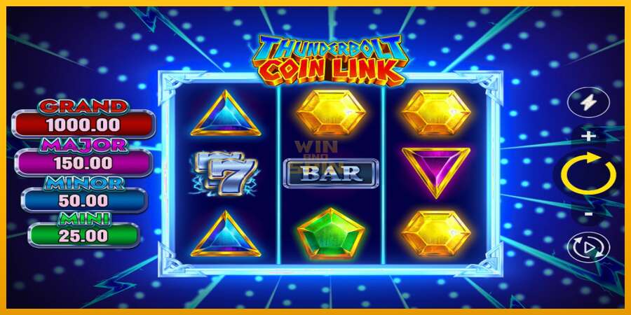 Thunderbolt Coin Link dirua lortzeko joko-makina, irudia 1