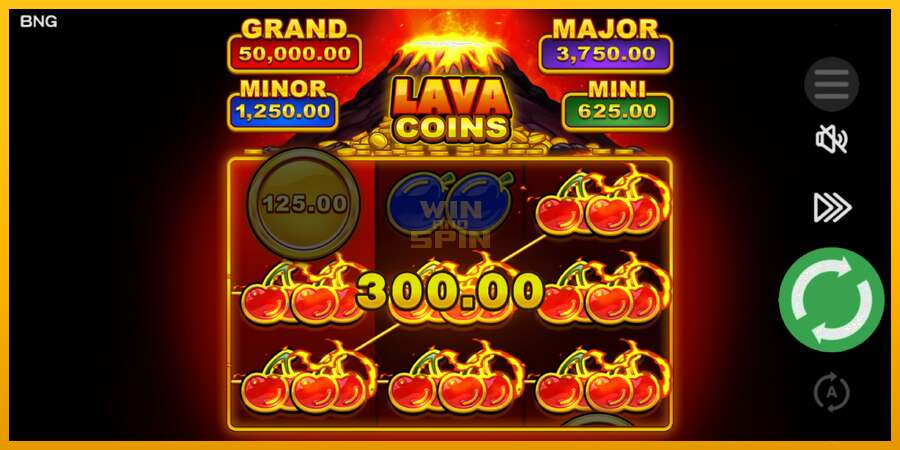 Lava Coins dirua lortzeko joko-makina, irudia 3