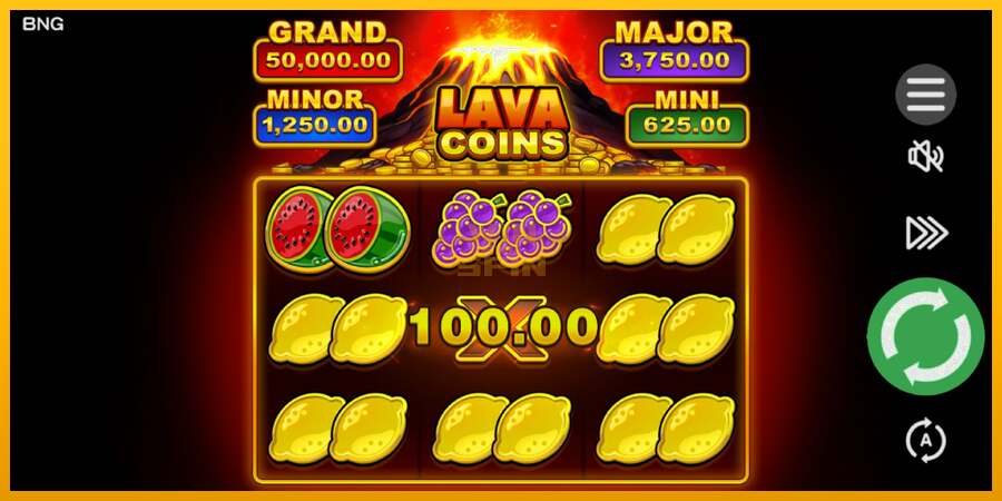 Lava Coins dirua lortzeko joko-makina, irudia 4