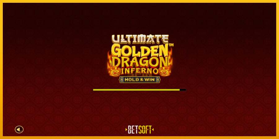 Ultimate Golden Dragon Inferno dirua lortzeko joko-makina, irudia 1