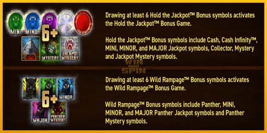 Mighty Wild: Panther Grand Platinum Edition Halloween Jackpots dirua lortzeko joko-makina, irudia 4