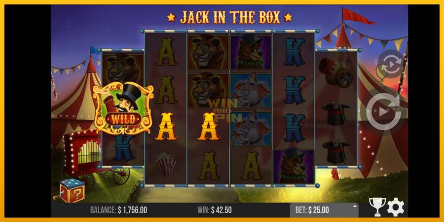 Jack in the Box dirua lortzeko joko-makina, irudia 3