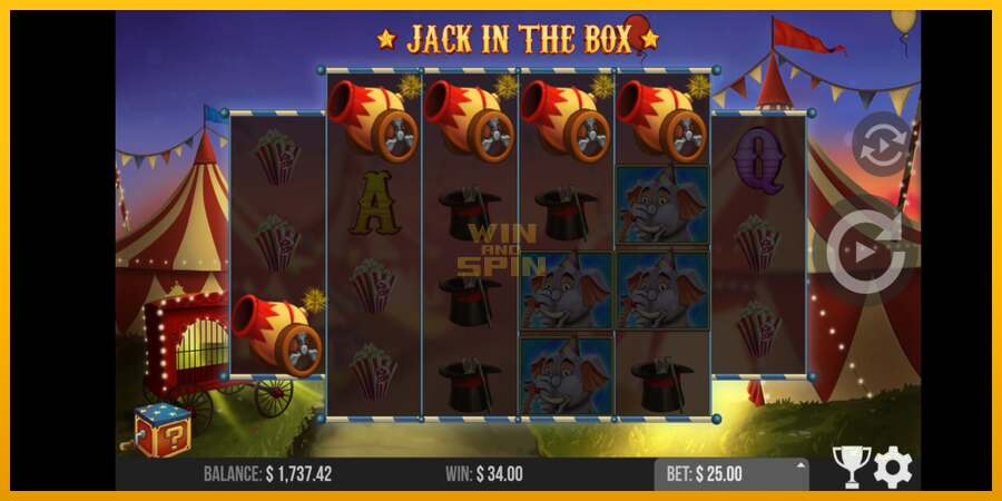 Jack in the Box dirua lortzeko joko-makina, irudia 4