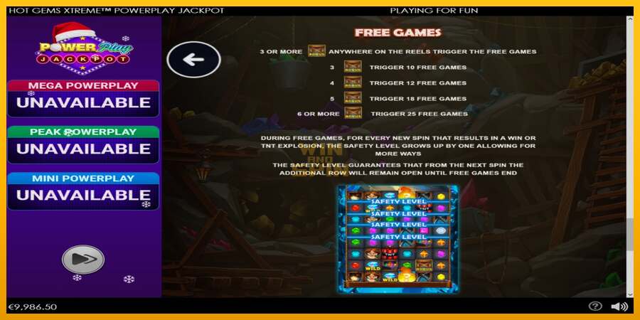 Hot Gems Xtreme PowerPlay Jackpot dirua lortzeko joko-makina, irudia 6