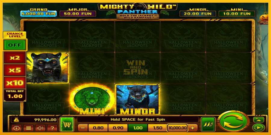 Mighty Wild: Panther Grand Diamond Edition Halloween Jackpots dirua lortzeko joko-makina, irudia 2